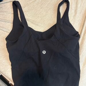 lululemon athletica Black Tank Top